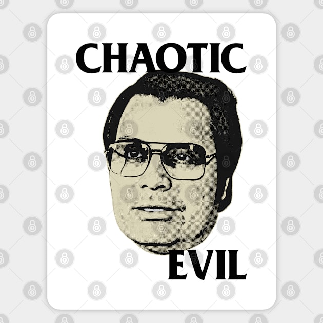 Jim Jones ------- Chaotic Evil Magnet by DankFutura